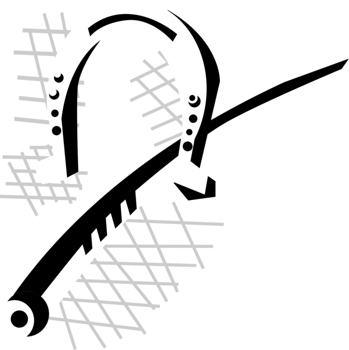 Vector Illustration Of Lucky Horseshoe Good Luck Protective (699x700), Png Download