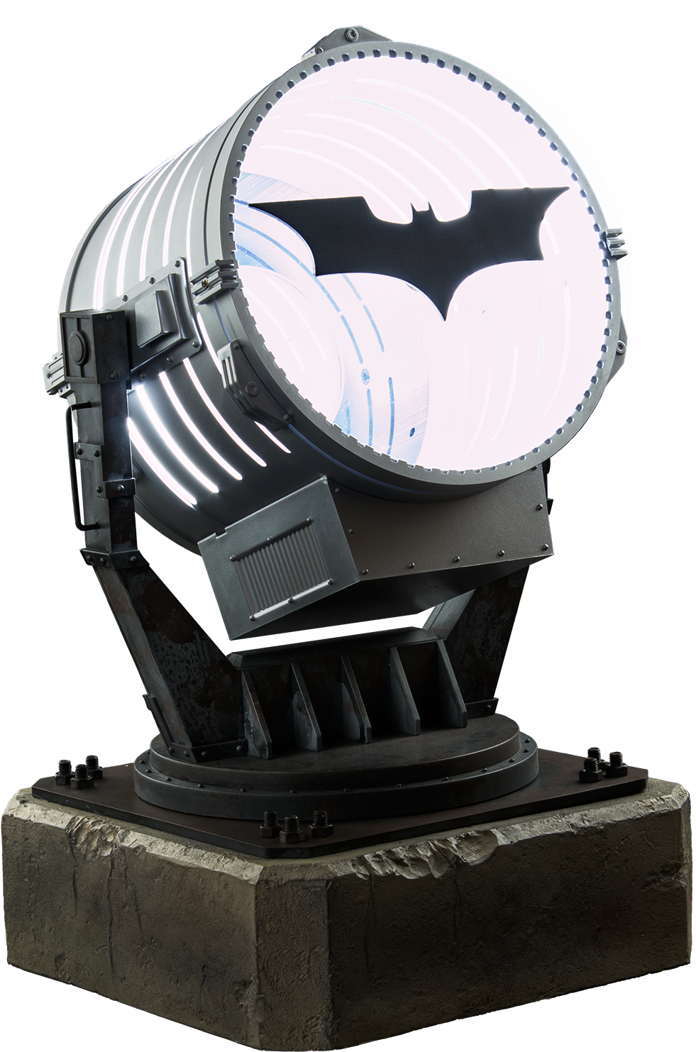 Bat-signal Led 13” Prop Replica - Bat-signal (1007x1500), Png Download