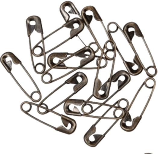 Safety Pin Filler Safety Pins (540x540), Png Download