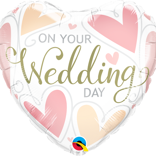On Your Wedding Day - Qualatex (500x500), Png Download