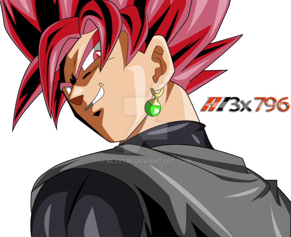 Black Goku Pink Hair Xenoverse Palette Alt By Al3x796 - Dragon Ball Pink Hair (991x807), Png Download