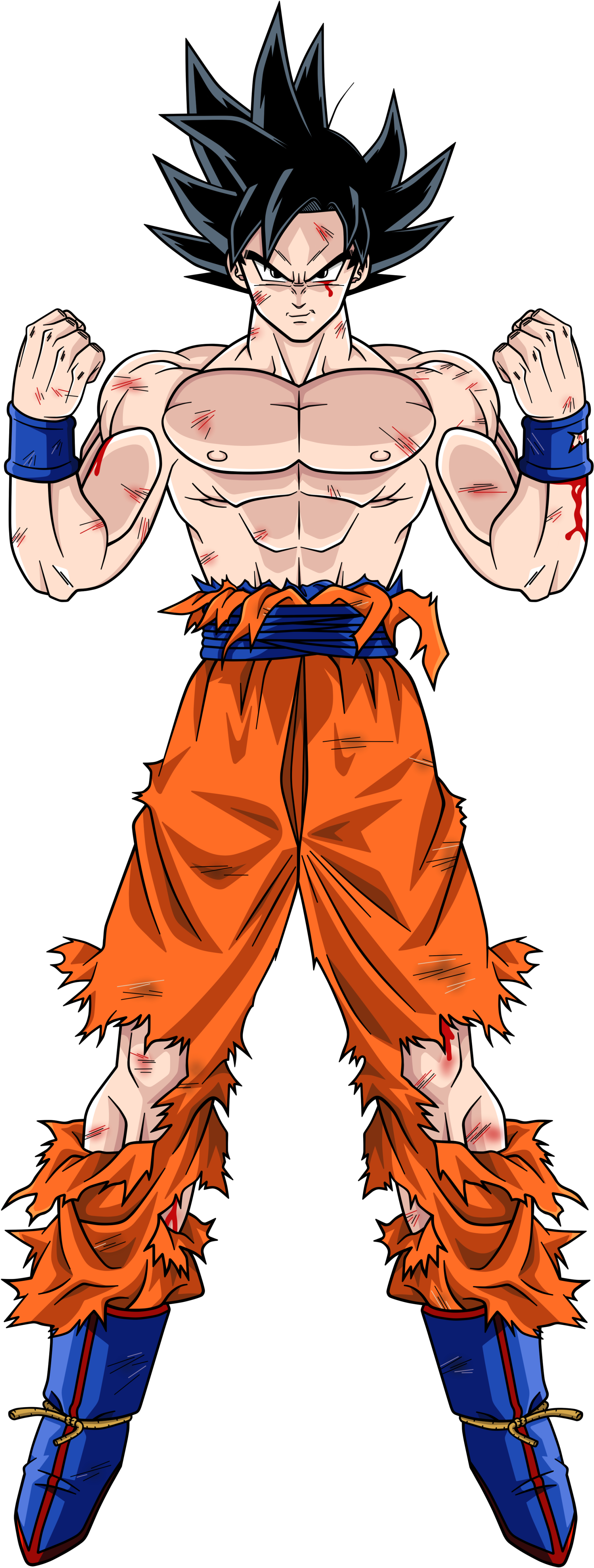 Ya Varios Dias Salio Una Imagen Oficial De Goku Estando - Goku Air Max 1 (2365x4646), Png Download
