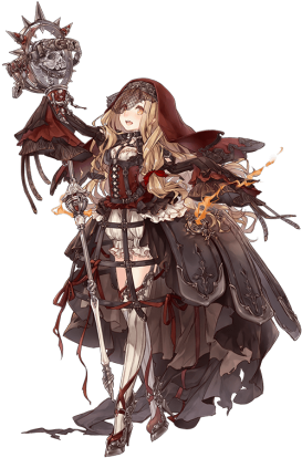 Portrait Red Riding Hood Cleric - Sinoalice Little Red Riding Hood (350x416), Png Download