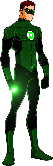Green Lantern - Green Lantern Animated (400x800), Png Download