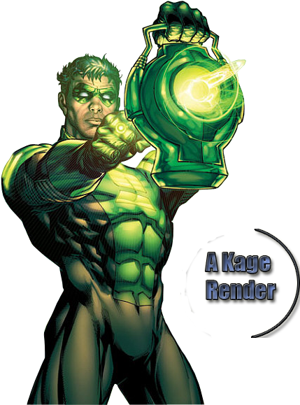 Green Lantern - Green Lantern 2011 Transparent (500x593), Png Download