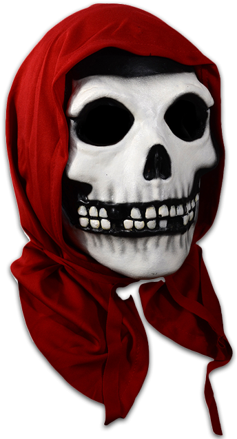 Misfits Red Hood - Mask (436x639), Png Download