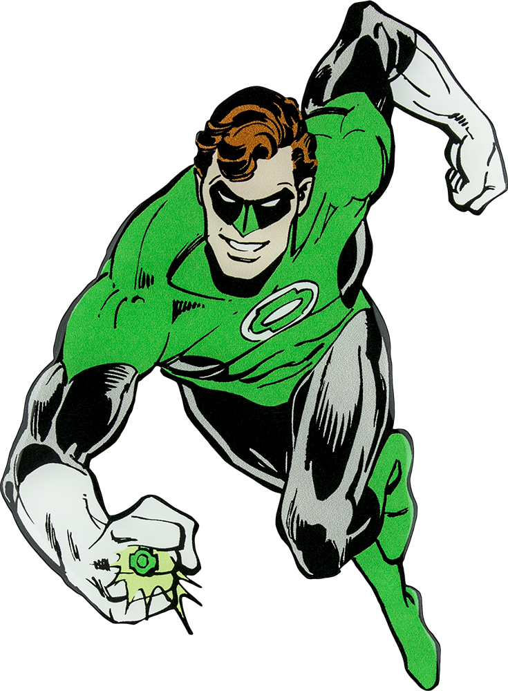 Dc Comic Books, Comic Book Heroes, Dc Heroes, Green - Green Lantern Classic Comic (735x1000), Png Download