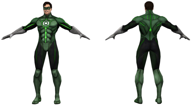 Download Zip Archive - Injustice Gods Among Us Green Lantern Regime (750x650), Png Download