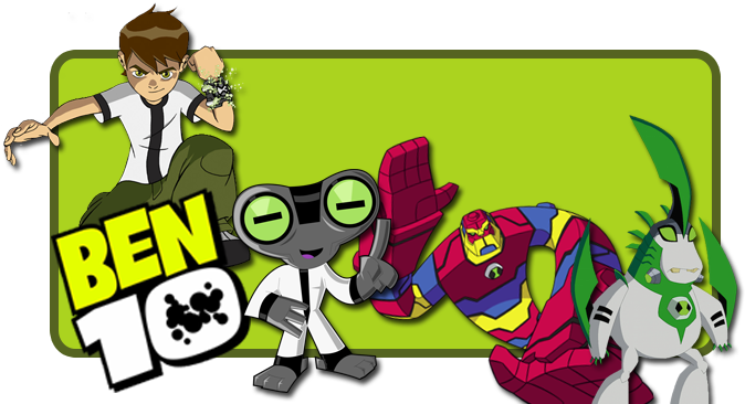 9 Jan - Ben 10 Name Tag (696x393), Png Download