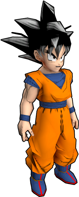 Download Zip Archive - Dragon Ball Z Budokai 2 Goku (750x650), Png Download