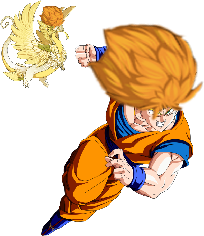 4ei5tml - De Goku Super Saiyan (1024x1024), Png Download