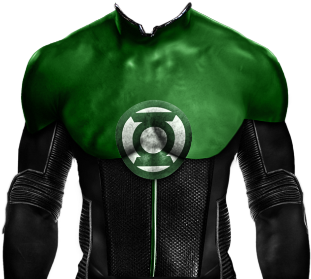 Vector Freeuse Library John Stewarrt Lantern Costume - Green Lantern Suit Transparent (888x899), Png Download