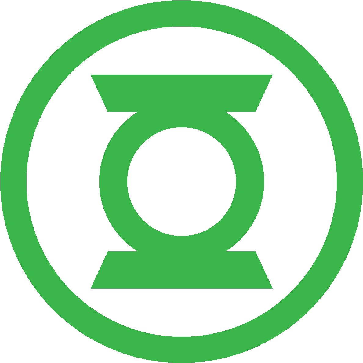 Photo By Kelly Green Lantern Logo - Green Lantern Logo Png (1200x1200), Png Download