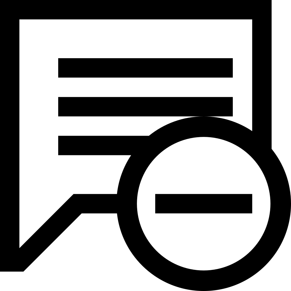 Remove Png Icon Free Download Comments - Button Png Comment Transparent (980x980), Png Download
