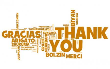 Gracias - Thanks You For Lunch (450x281), Png Download