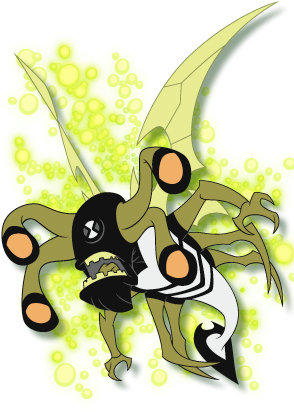 Ben Ten Stinkfly - Bandai Ben 10 Alien Collection - Stinkfly Battle Version (293x462), Png Download