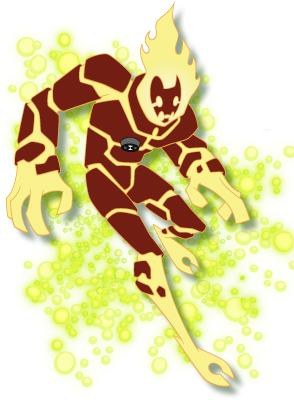 Infermo - Heatblast - Cartoon Network Ben 10: The Hero Collection - Heatblast (293x462), Png Download