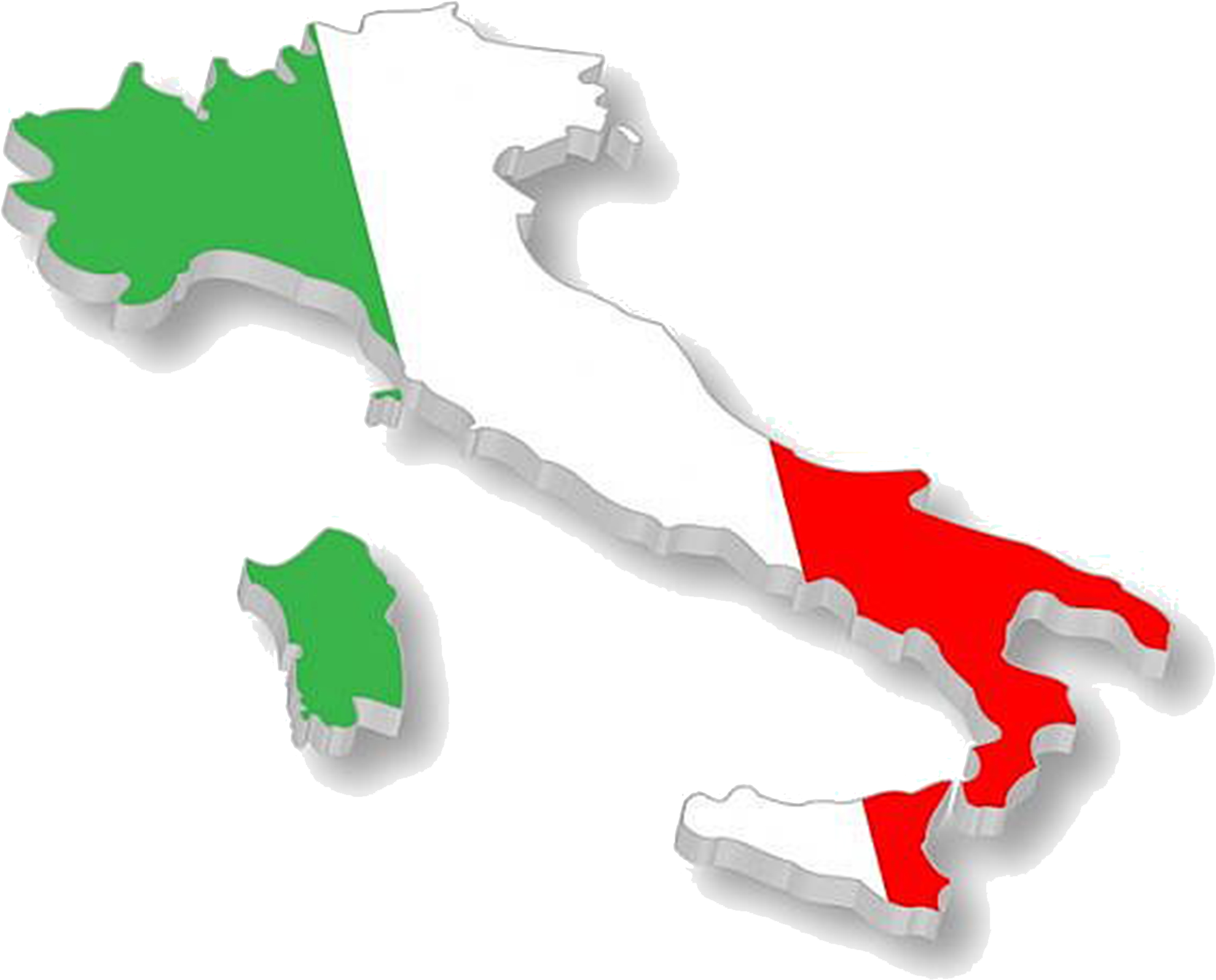 Italymap Mangiamologocolor Italymap - Other Side Of Italy: Immigration (2093x2100), Png Download