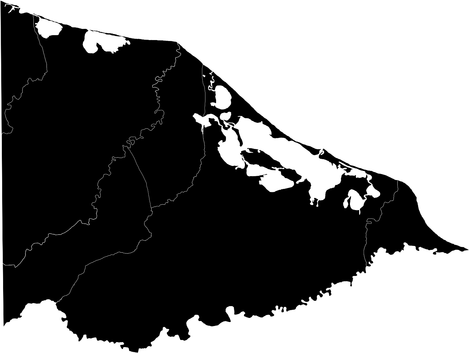 Open - Map Of Honduras (2000x1380), Png Download