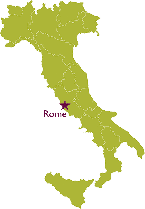 Italy - Map Of Italy (557x800), Png Download