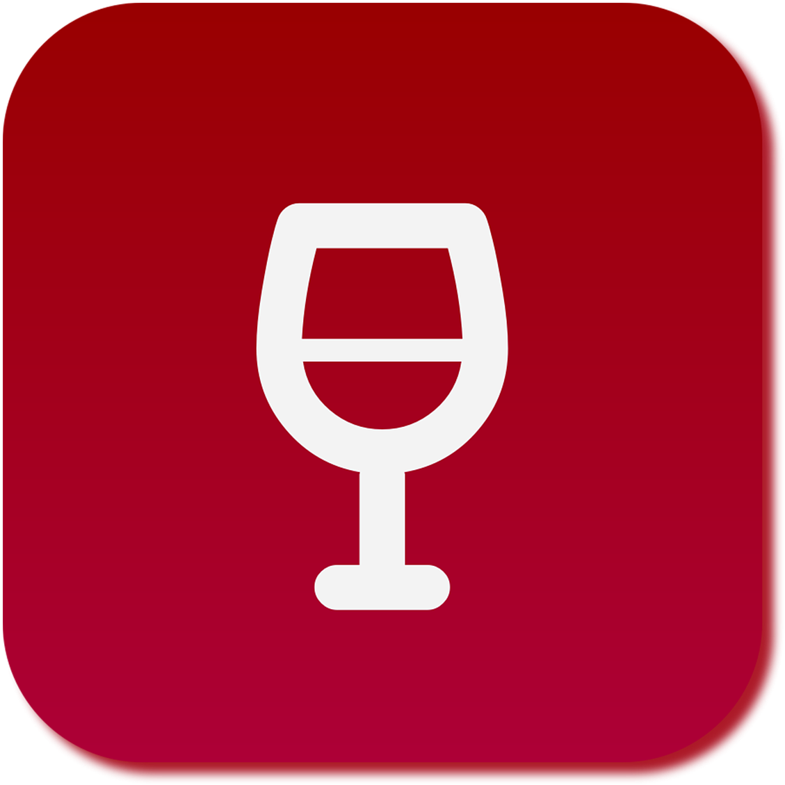 Wine, Icon - Icon เครื่อง ดื่ม (1280x1280), Png Download