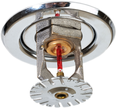 Smoke Detector And Water Sprinkler (500x472), Png Download