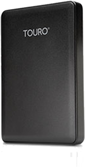 Hitachi Touro Mobile 1tb Usb - Touro External Hard Drive Png (1000x750), Png Download