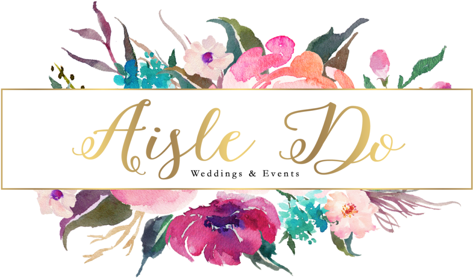 Aisle Do, Weddings & Events - Boho Chic Flowers Png (1500x591), Png Download