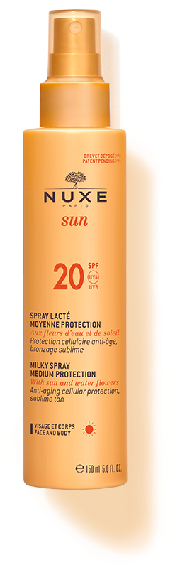 Milky Spray For Face And Body Spf 20 - Nuxe Protection Solaire Cheveux Avis (800x800), Png Download