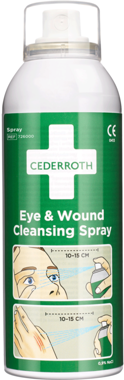 Eye & Wound Cleansing Spray Cederroth (768x768), Png Download