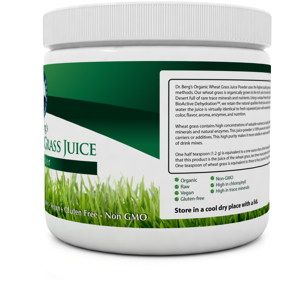 Raw Wheat Grass Juice Powder - Grass (1000x1000), Png Download