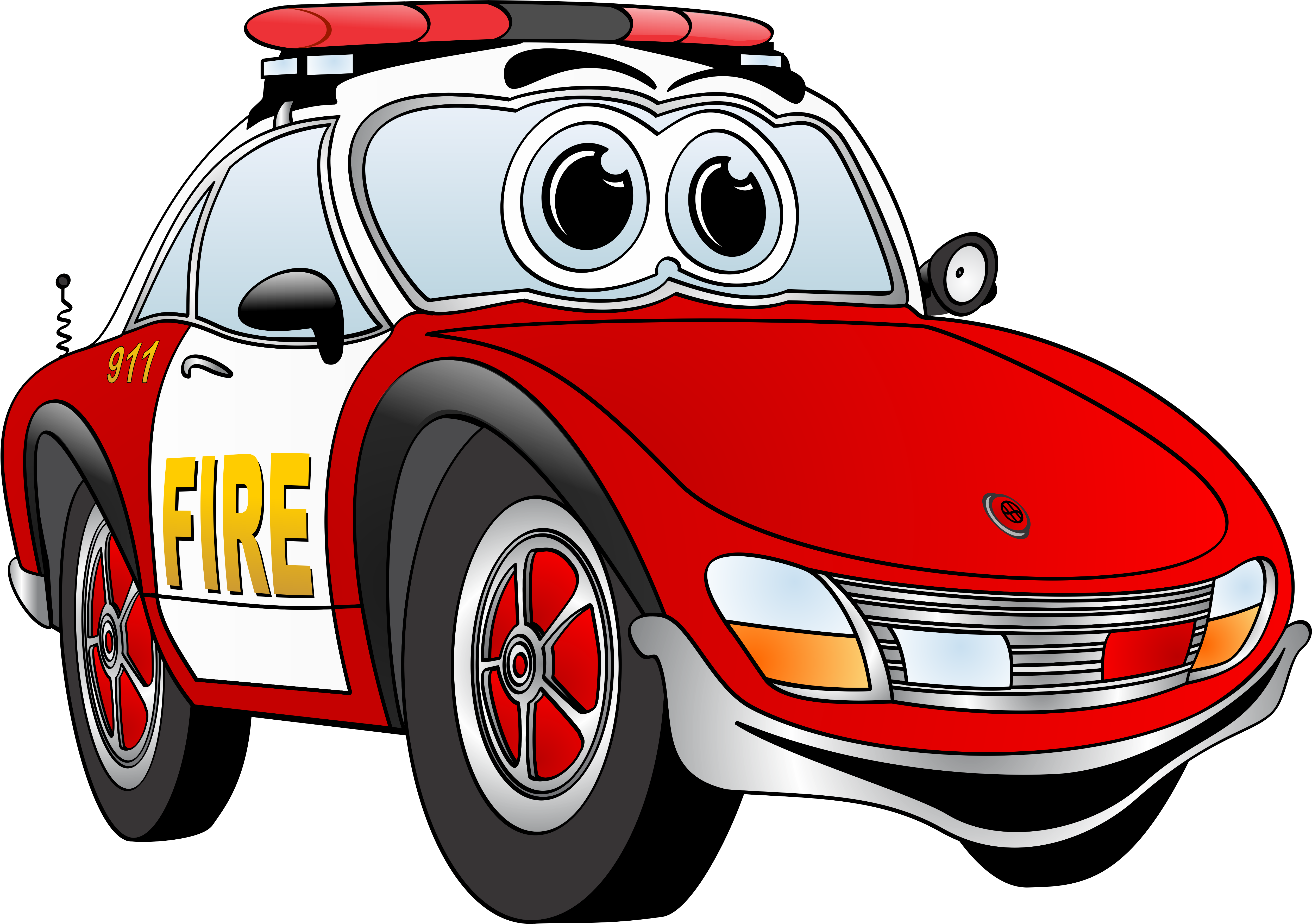 Car Cartoon Picture - Cartoon Red Sports Car (5851x3901), Png Download