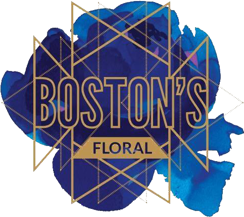 Boston's Floral Logo - Graphic Design (540x540), Png Download
