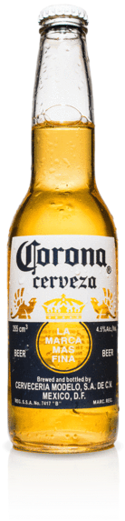 Cerveza Corona Extra - Cerveza Corona (316x599), Png Download