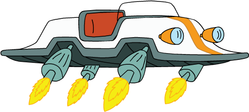 Agent P's Car - Perry The Platypus Vehicle (532x382), Png Download