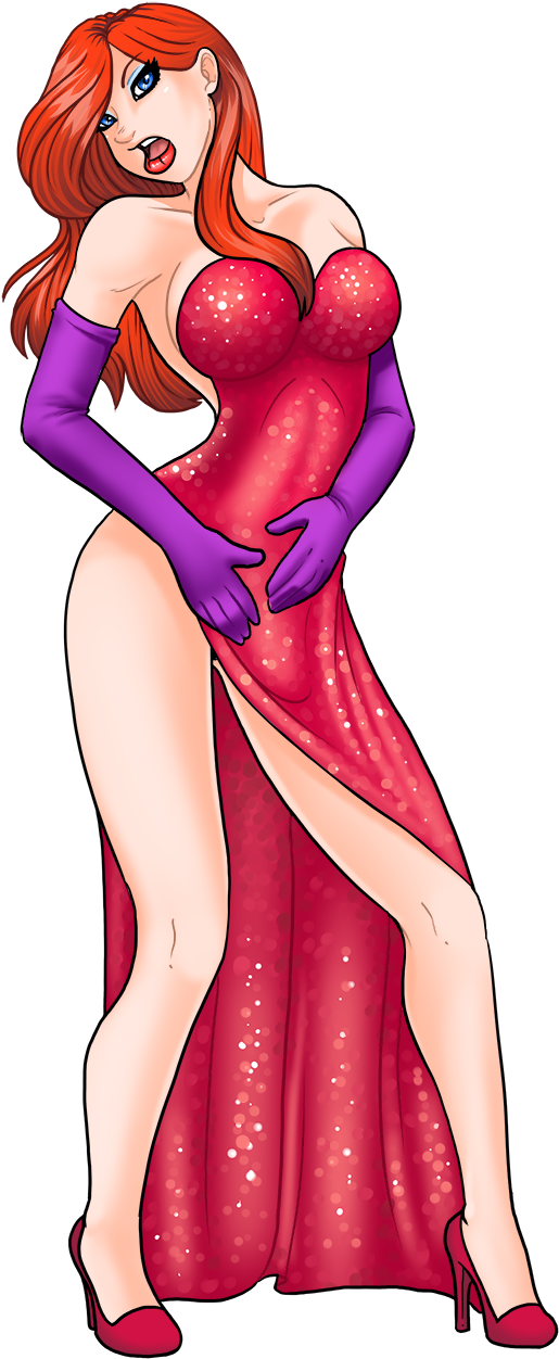 Jessica Rabbit - Fur (552x1280), Png Download