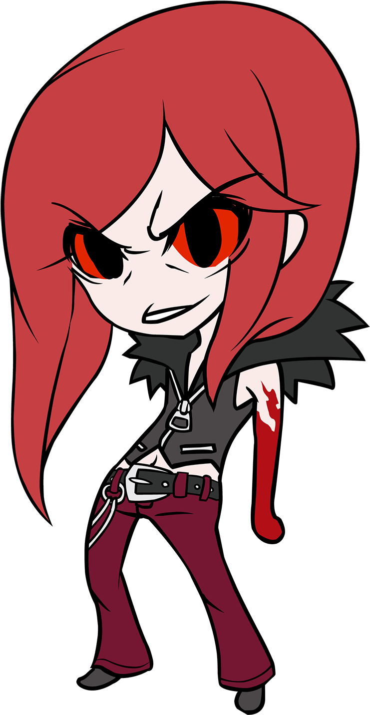 Sd-car - Under Night In Birth Carmine Chibi (800x1440), Png Download