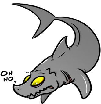 Shark Zone (500x368), Png Download