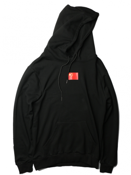 Anti Social Social Club China Flag Hoodie - Sweatshirt (600x600), Png Download