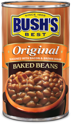 Bush's® Original Baked Beans - Bush's Best Baked Beans (310x496), Png Download