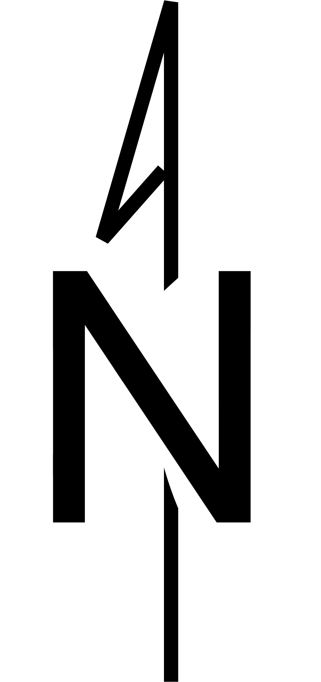 North Compass Rose Cardinal Direction Map - Simple Compass Rose Png (375x750), Png Download