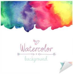 Watercolor Powerpoint Template (400x400), Png Download