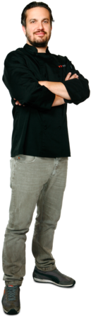 Fabio Viviani - Male Full Body Png (300x450), Png Download