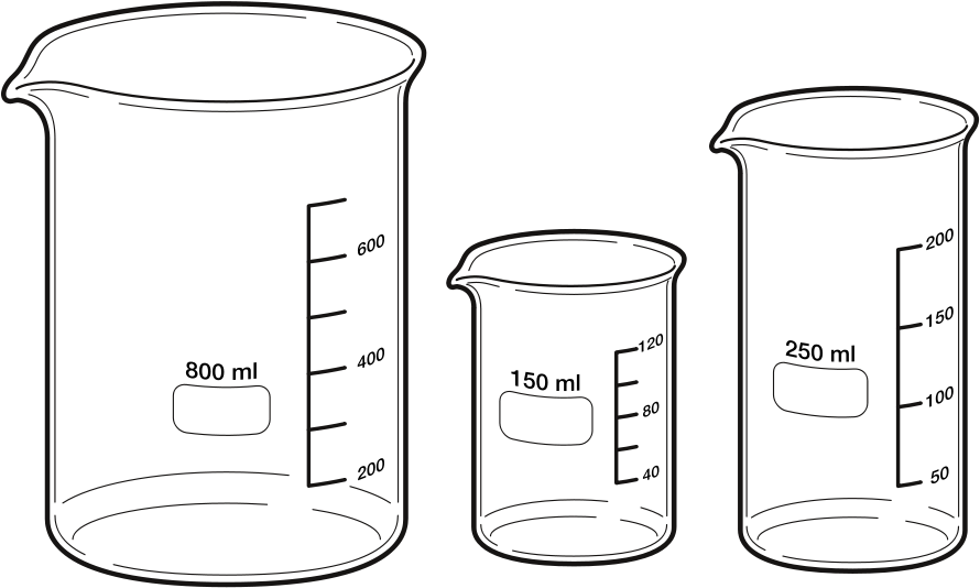Open - Vaso De Precipitado Dibujo (1000x605), Png Download