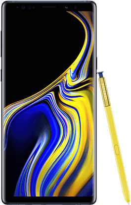 Samsung Galaxy Note9 - Samsung Galaxy Note 9 (344x450), Png Download
