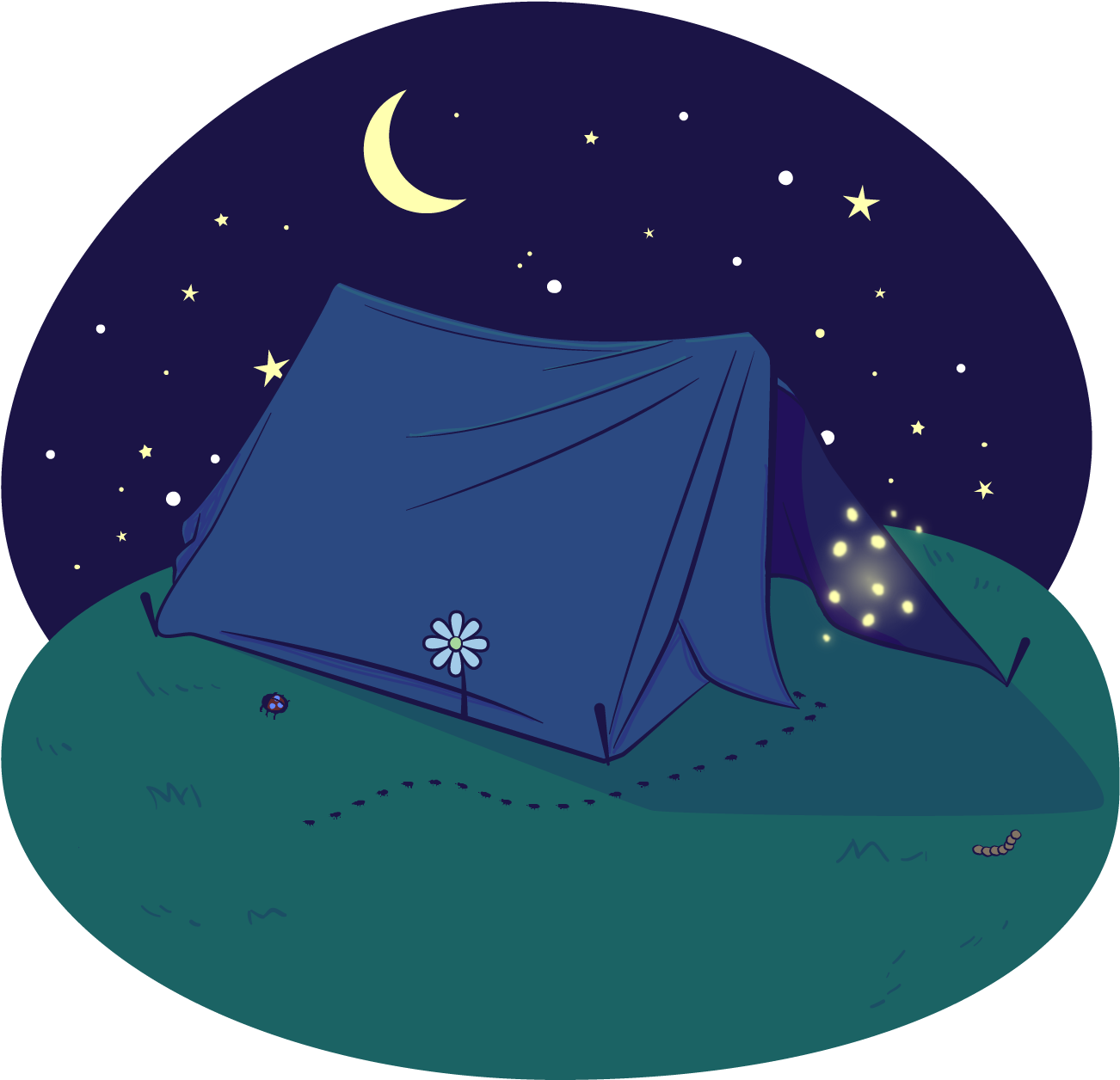 Boho Vector Tent - Illustration (1500x1500), Png Download
