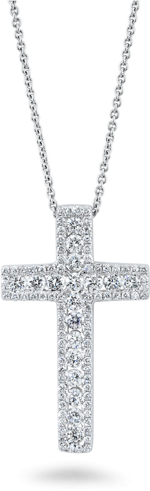 Gold Chain Cross Png Download - Cross Earring Png Transparent (1024x1024), Png Download