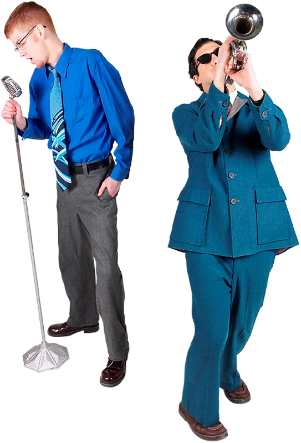 Are We Talking About Playing A Few Mp3's In The Lobby - People Playing Music Png (301x443), Png Download