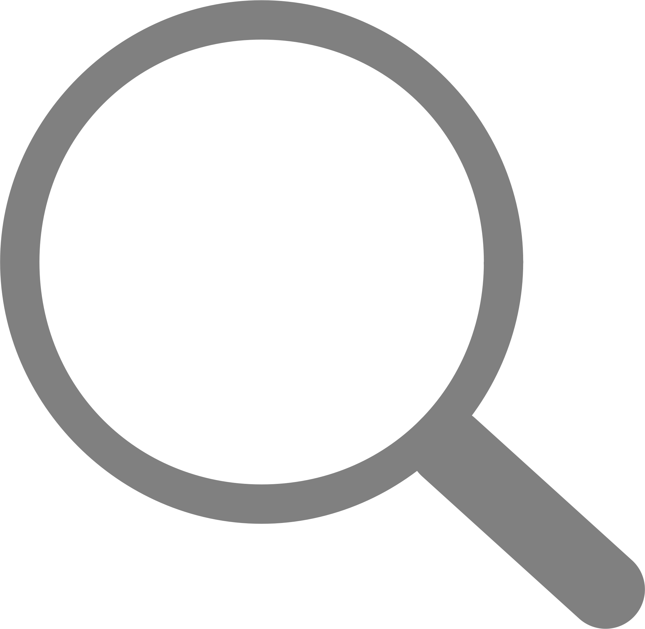 Icons Logos Emojis - Search Icon Png Grey (2064x2011), Png Download
