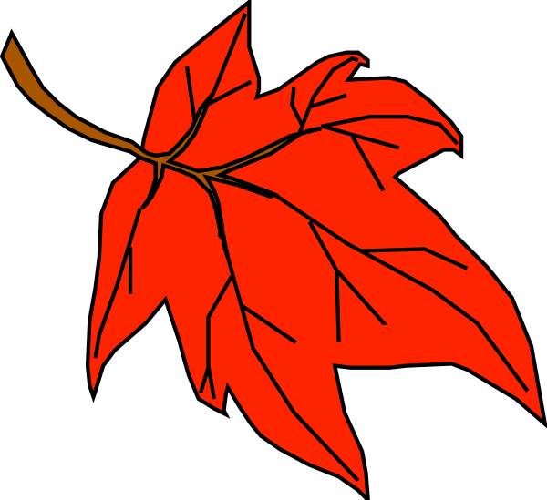 Pumpkin Leaves Clipart At Getdrawings - Fall Leaves Clip Art (600x549), Png Download